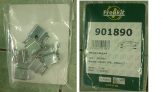 Ремкомплект крепежа тормозных колодок Кат. №901890